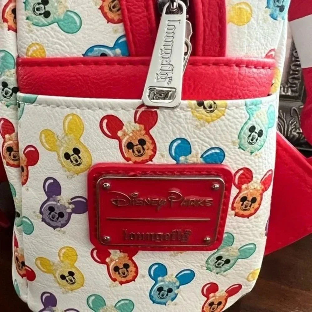 Loungefly Disney Mickey Mouse Balloon Popcorn Scented Mini Backpack‎